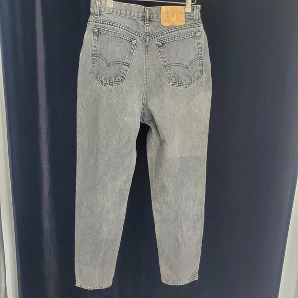 RARE 1987 Levi Strauss 17505 -1158 Faded Black Hi-Waist Mom Jeans SZ15 (31.5/29) - Picture 8 of 16